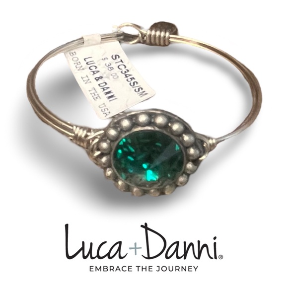 NEW Luca + Danni EMERALD GEMSTONE bracelet, NWT - Picture 1 of 11